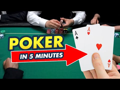 Poker Tutorial In Under 5 Minutes (+ DEMO)