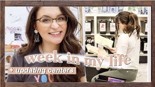 VLOG #24 Week in My Life | Teaching Struggles, Weeknight Dinners, Updating Centers, + more!