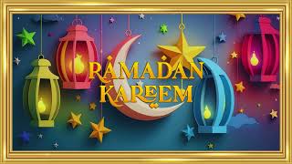 RAMADAN KAREEM رمضان كريم  | Art Framed Screensaver | gold framed vintage for your TV | 4K 🔔