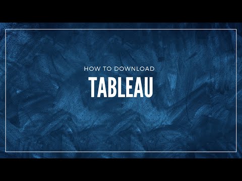 How to download tableau public