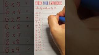 Math Tricks Multiplication by 6  #fastcalculationtricks #easymathtricks #mathforstudents