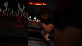 Netzero Kalfire E One electric fireplace!! #electricfireplace #fireplace #netzero