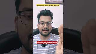 Unique final year projects for computer science #finalyearproject