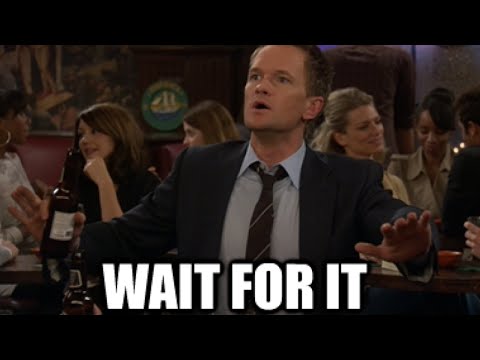 Every "Wait for it" in HIMYM (How I Met Your Mother) Season 1 - 9