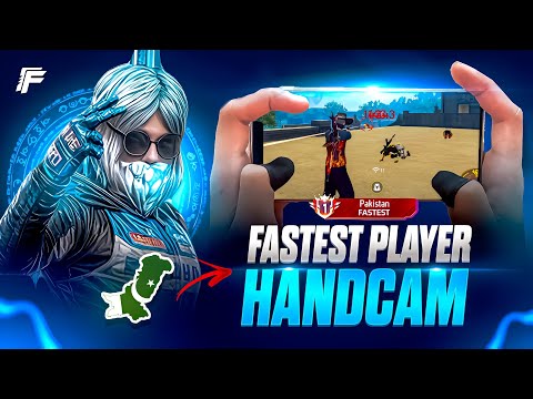 HANDCAM🔥 PAKISTAN FASTEST MOBILE PLAYER HANDCAM REVEALED 🤯 