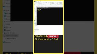 Git Tutorial (When To Use GIT CLONE) Git and Github full tutorial, Git & Github in Telugu #shorts