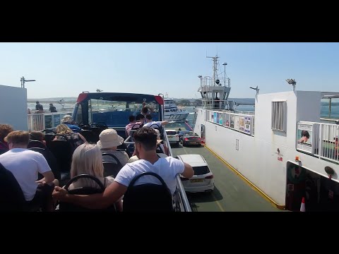 ENGLAND, Sandbanks, Poole to Swanage Bus 50