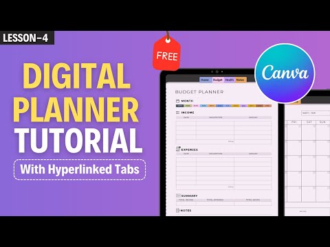 Lesson 4 : Why Canva is the Ultimate Tool for Your Digital Planner Needs