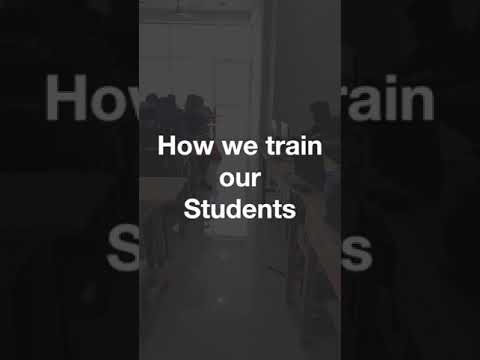 How we train students in our own playground 😍 #shorts