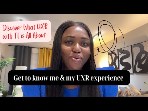 Get to Know Me & my UXR Experience: Discover What UXR with Tobi Lasisi is All About