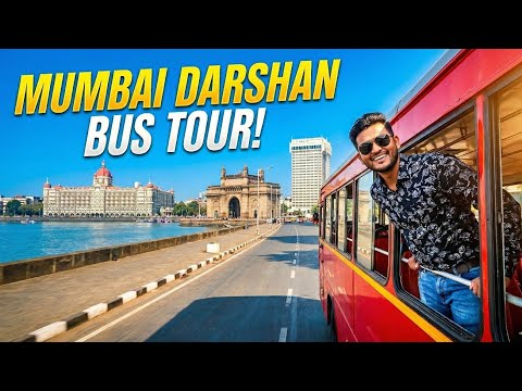 Mumbai Darshan Bus Tour | Exploring Mumbai in One Day 🚌✨