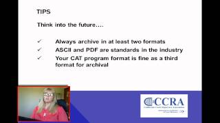 TechImpact Series: Formatting For Archival