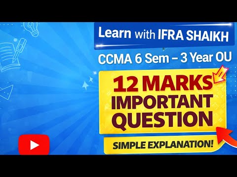 CCMA 1 unit important Q EXPLANATION. 