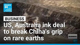 US, Australia ink rare earths deal to curb reliance on China amid rising trade tensions