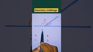 Geometry challenge #maths #mathreels