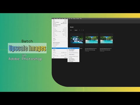 Batch Upscale Images in Adobe Photoshop | Quick and Easy Tutorial | Vectorize My Design