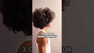 Afro & Headphones? #afro #curls #curlyhair #naturalhair #blackhair #hair #hairtutorial #hairstyles
