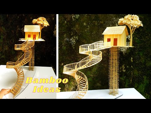 Home decoration Ideas || Road to Heaven || Bamboo Stick Craft Ideas