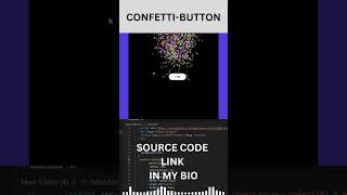 cool button using html css and Javascript | Wait for the end 🤣🤣 #shorts #webdevelopment #css #html