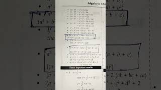 #Algebraic identity #algebricexpression #advancemath #maths #