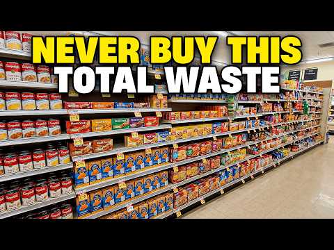 12 Grocery Items Smart Preppers Never Buy
