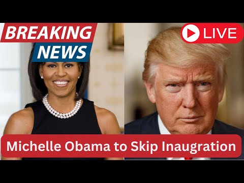 Michelle Obama to Skip Trump's Inauguration| A Break from Tradition