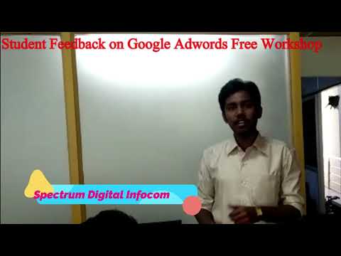 Students Review about Our One-Day Workshop on Google Adwords, Pay Per Click, Search Engine Marketing