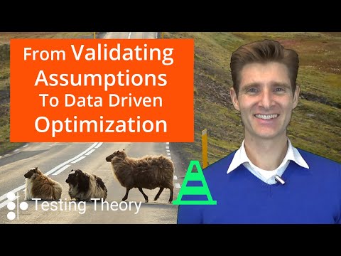 From Validating Assumptions to Data Driven Optimization