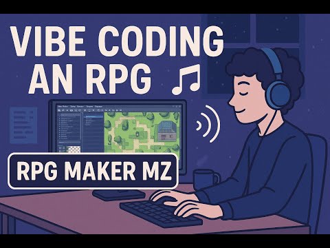 🎮 Vibe Coding an RPG in RPG Maker MZ | Chill Dev Stream