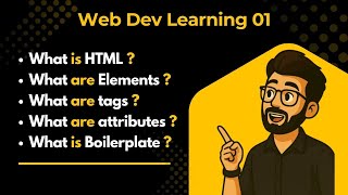 Web Dev learning  01 | html tutorial for beginners | web development full course #KartzStories