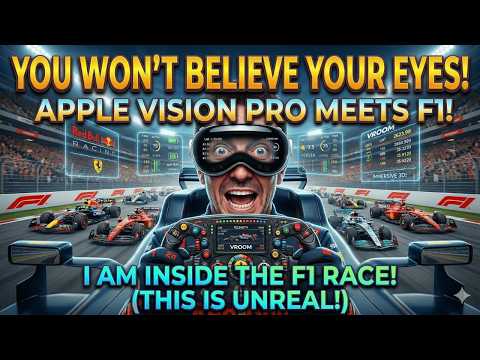 Apple Vision Pro F1 Setup Everyone's Missing! It's Mind Blowing!!