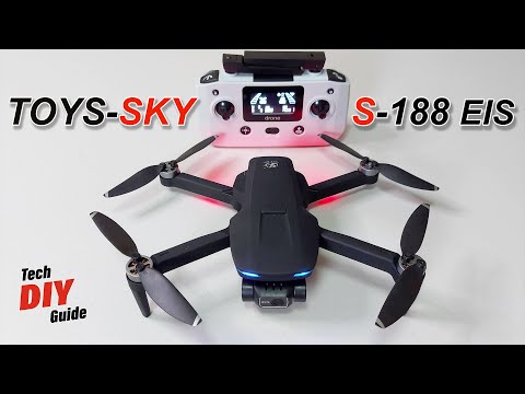 TOYSKY S-188 NEW RELEASED ENTRY LEVEL DRONE |  REVIEW | FLIGHT TEST | DJI VIDEO QUALITY  😲?
