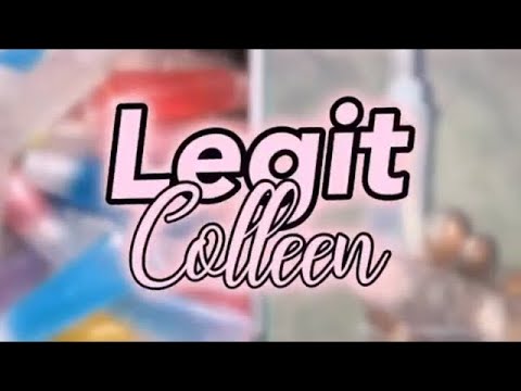 NEW YOUTUBE INTRO | LEGIT COLLEEN