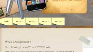 American English Pronunciation Course from www.PronunciationCourse.com