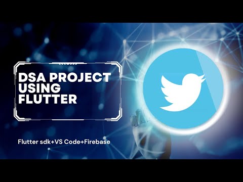 Twitter App | Flutter + Firebase | DSA Final Project