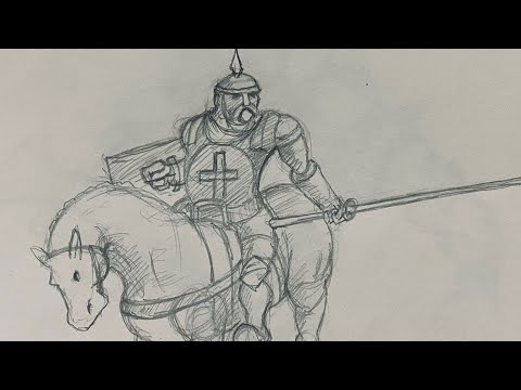 How To Draw A Knight