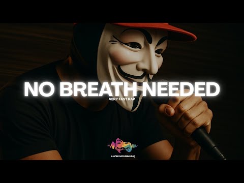 AnonymousMUSIQ | No Breath Needed | Fastest Rap Ever | AnonymousMUSIQ 🔥🎭 | #14