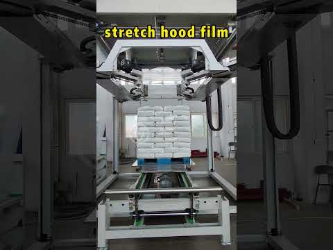 stretch hood film for pallet #stretch hood film # PE film # plastic package # pallet package