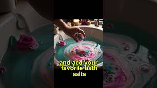 How to Make a Relaxing Bath at Home ? #shorts #smartphone #phonelifehacks #tech