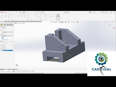 Solidworks Tutorial for beginners Exercise  44