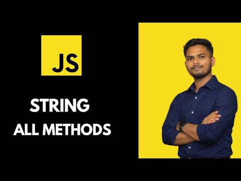 String in JavaScript Explained in Hindi 🔥 | All Important String Methods