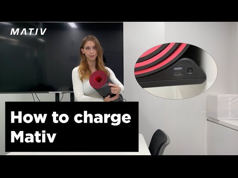 How can I charge my mat and band?