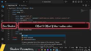 CSS Shadows & Glow Effects in One Video | Master Box-Shadow & Text-Shadow | ZyCode (Day 22)
