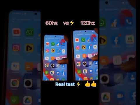Refresh rate test(Redmi note 10 pro max) #popular #trending #xiaomi #reels #shorts