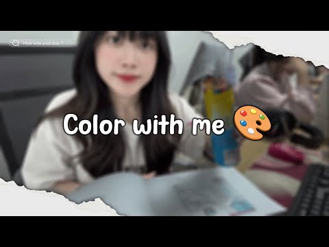 Relaxing Coloring Session | Calm & Creative Vibes 🎨