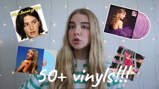 My ENTIRE Vinyl collection! *50+ vinyls*