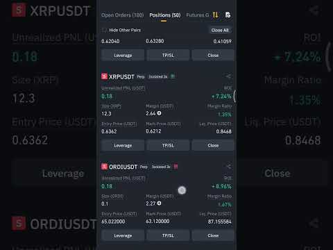 23 MARCH #latest #top 50 #coin $40 over #pnl #ai #trading #bot #shorts #crypto #trading #binance