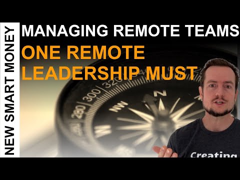 Effective Remote Management and Leadership