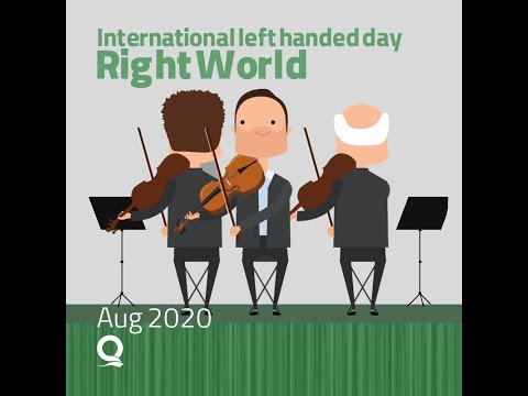 International Left Handed Day Animation - Istgah Orchestra