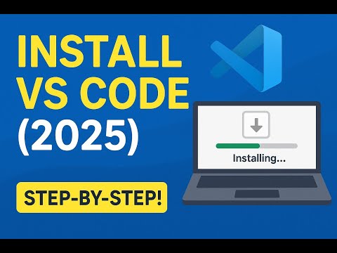 How to Install Visual Studio Code on Windows 11 (2025 UPDATED )
